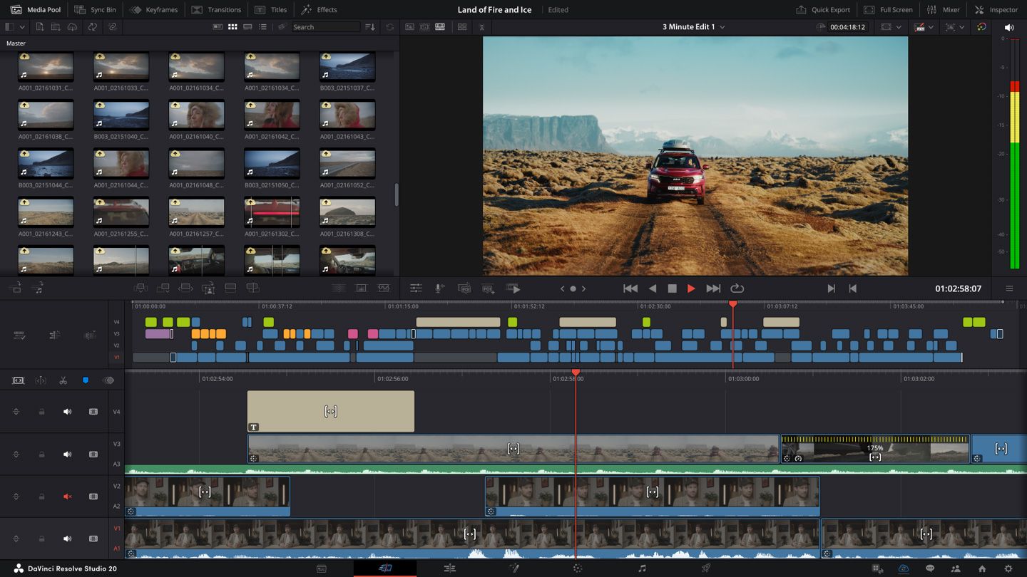 DaVinci Resolve 影片剪輯工具