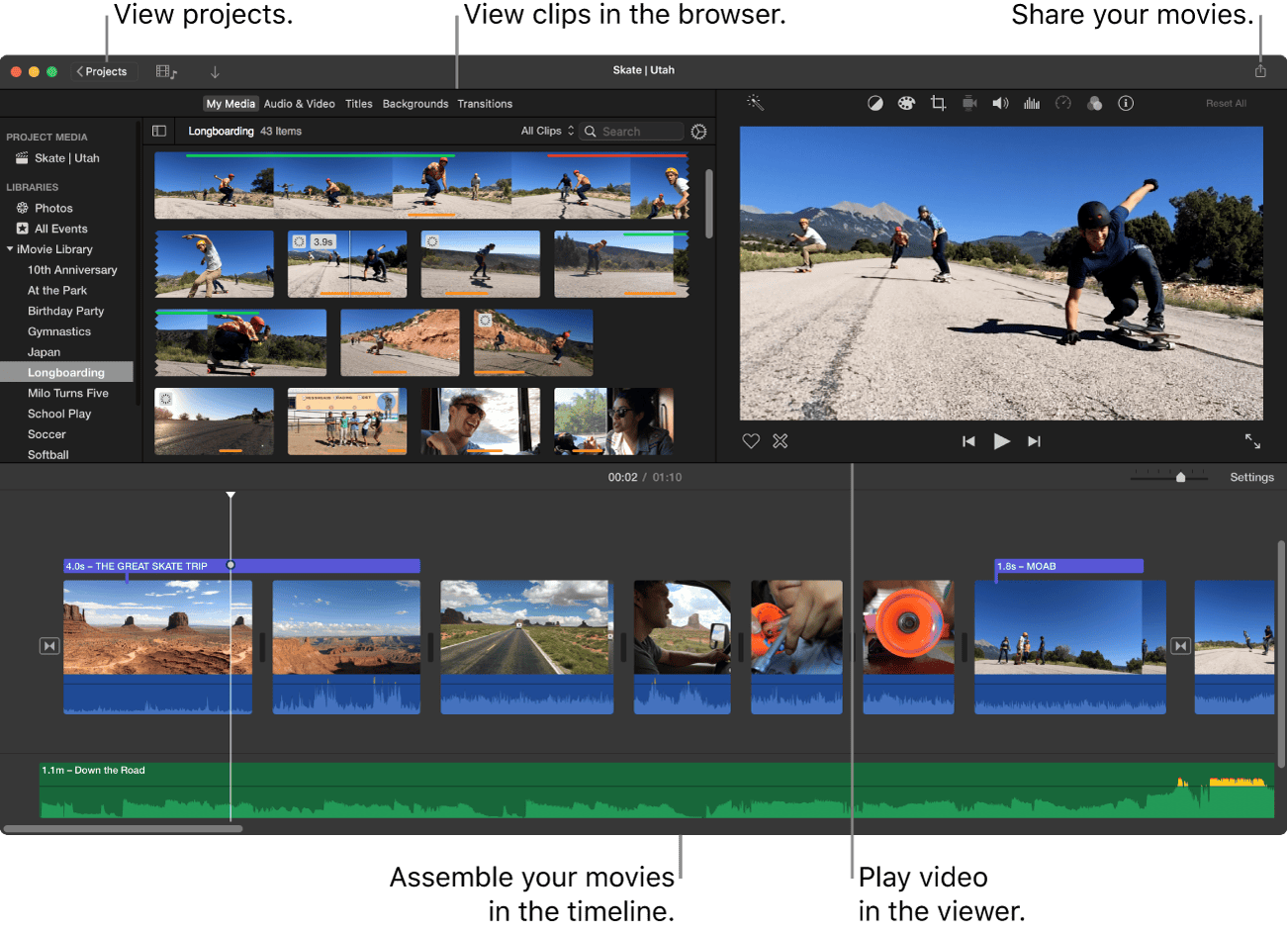 iMovie 上字幕