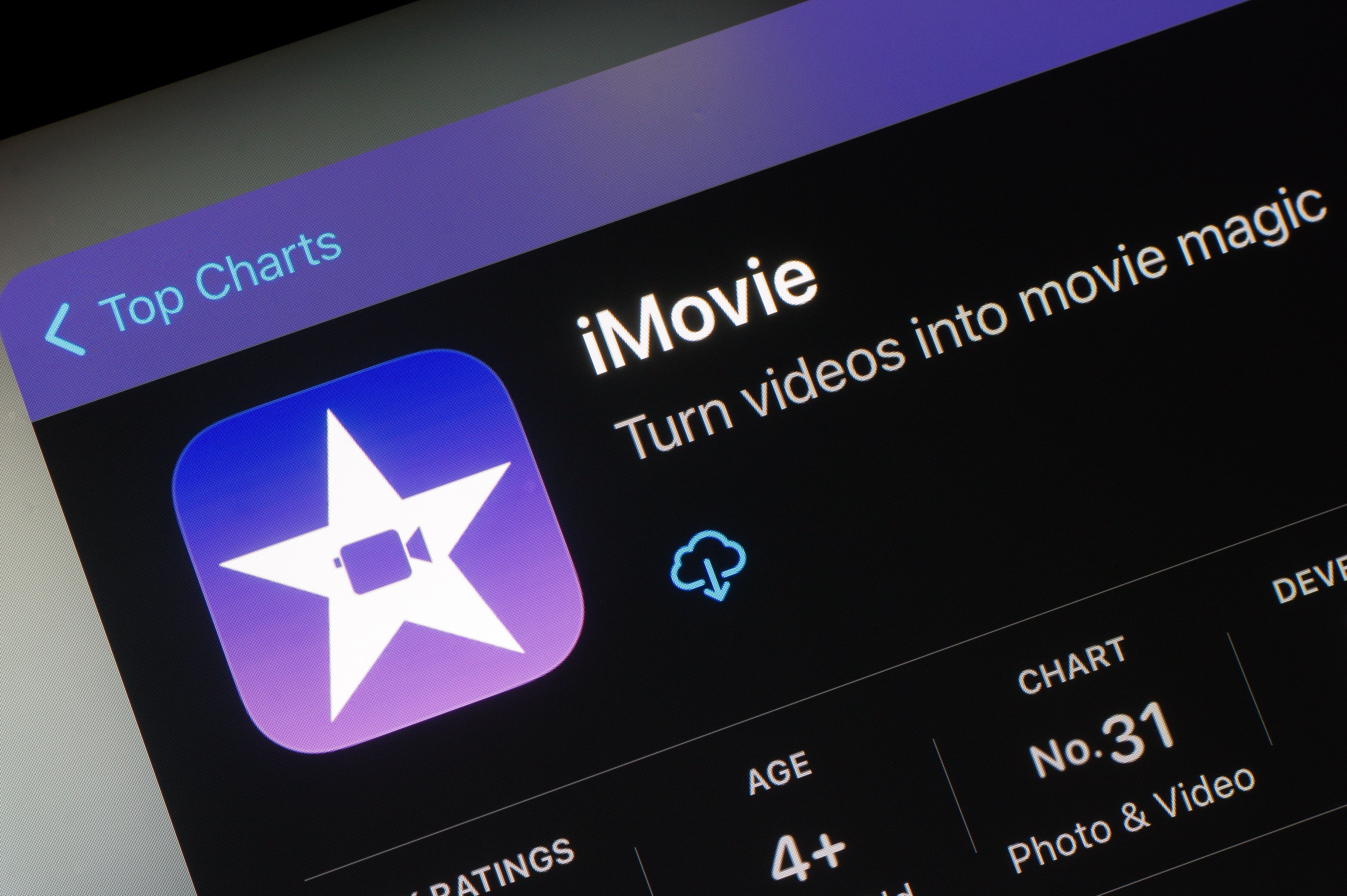 iMovie iPad 剪片工具
