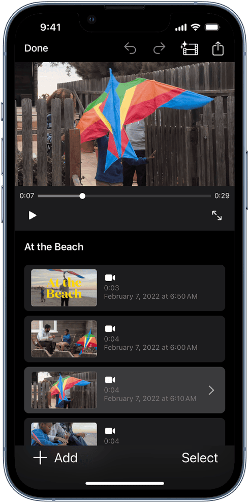 iMovie iPhone 加字幕