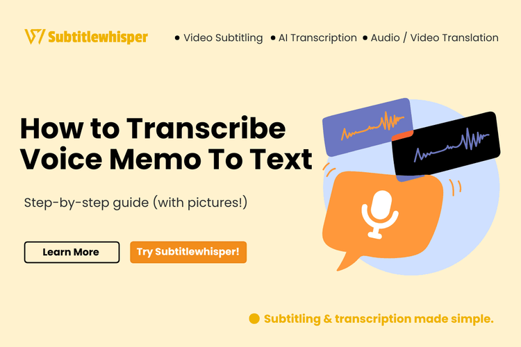 How to Transcribe Voice Memo To Text (Free, Quick & Online)