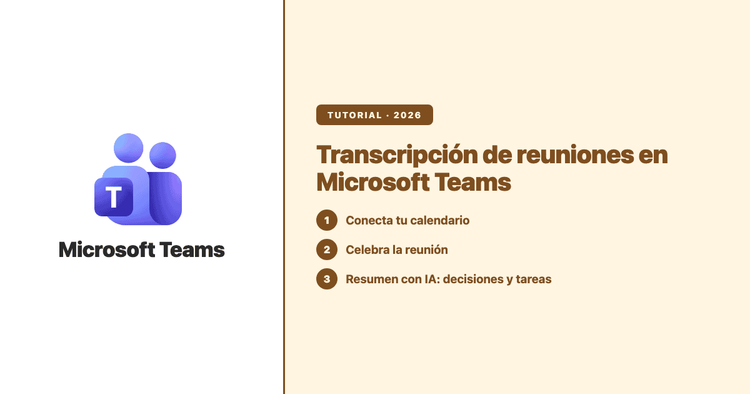 Transcripción de reuniones en Microsoft Teams: cómo obtener una transcripción multilingüe y un resumen útil