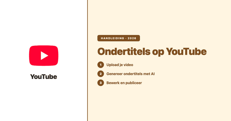 Ondertitels toevoegen aan YouTube-video's (2026): complete gids