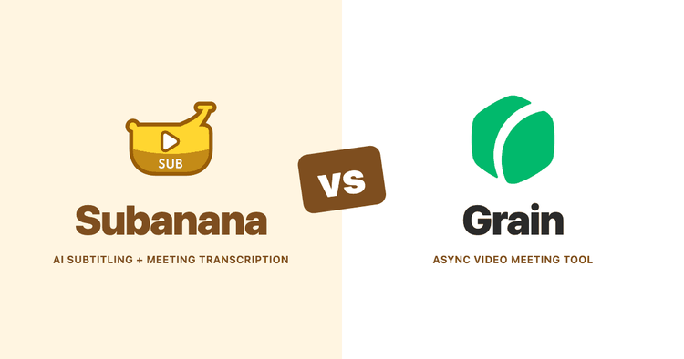Subanana vs Grain (2026): A Documentation-Based Comparison for Sales-Focused Meeting AI