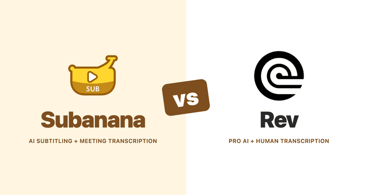 Subanana vs Rev (2026): A Documentation-Based Comparison