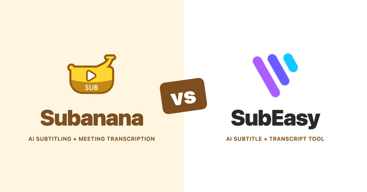 【2026 實測】Subanana vs. SubEasy:廣東話 AI 字幕工具大對決!誰是香港創作者的最佳拍檔?
