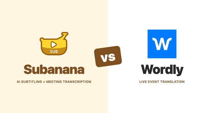 Subanana vs Wordly (2026): Documentation-Based Live Caption Comparison