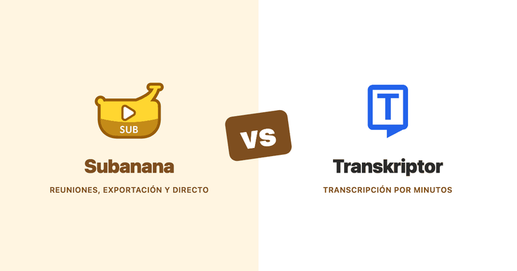 Alternativa a Transkriptor: la comparación completa para 2026