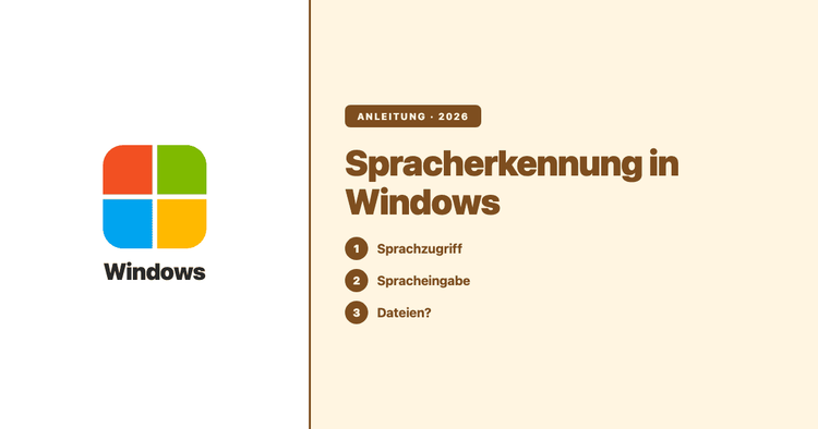 Spracherkennung in Windows: Sprachzugriff, Spracheingabe und die veraltete WSR im Vergleich