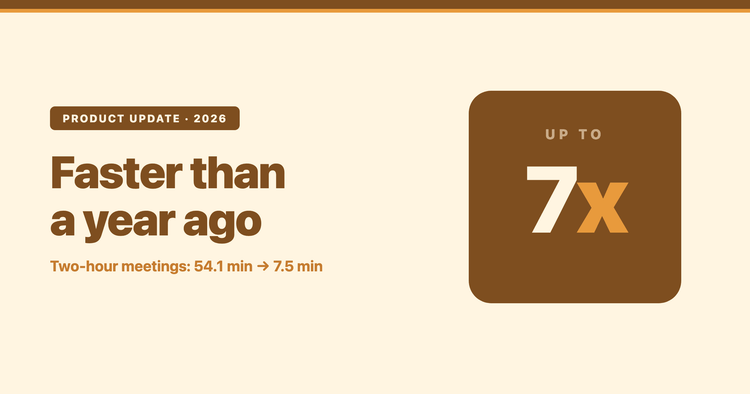 Subanana Now Processes Your Files Up to 7x Faster Than a Year Ago